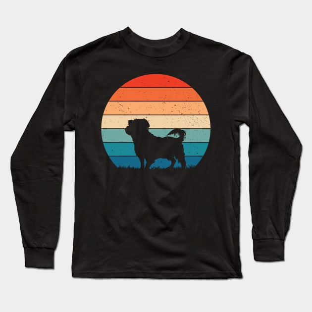 Maltese Dog Lover Long Sleeve T-Shirt by Tesszero